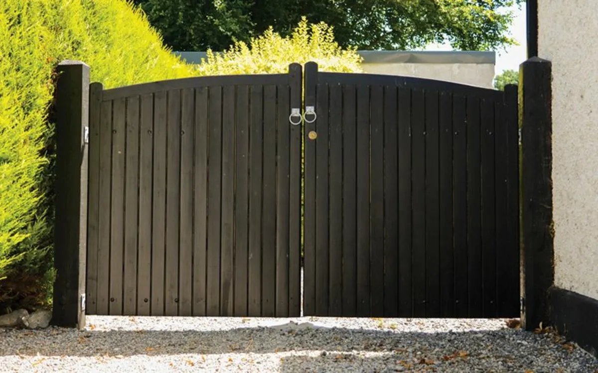 Courtyard and Garage Doors - Image 1