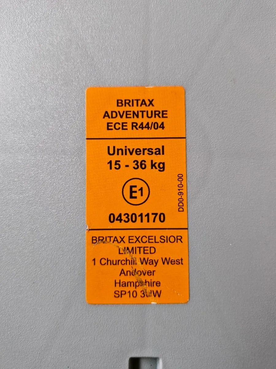 Britax Römer Adventure ECE R44/04 - Image 3