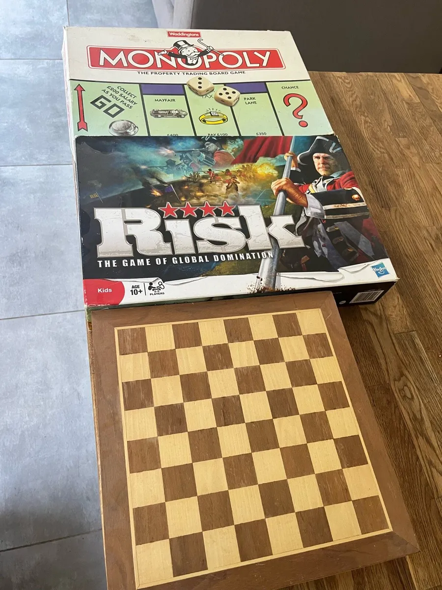 Chess, Monopoly, Risk - Image 2