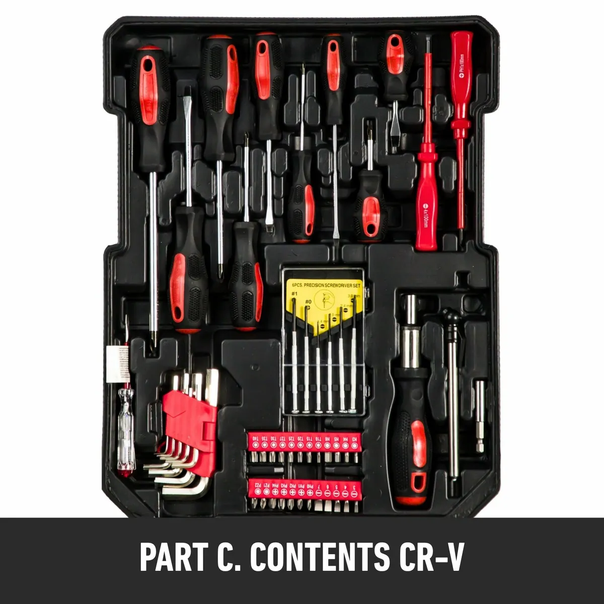 Household/Compact/DIY Tool Kit- Chrome Vanadium - Image 3