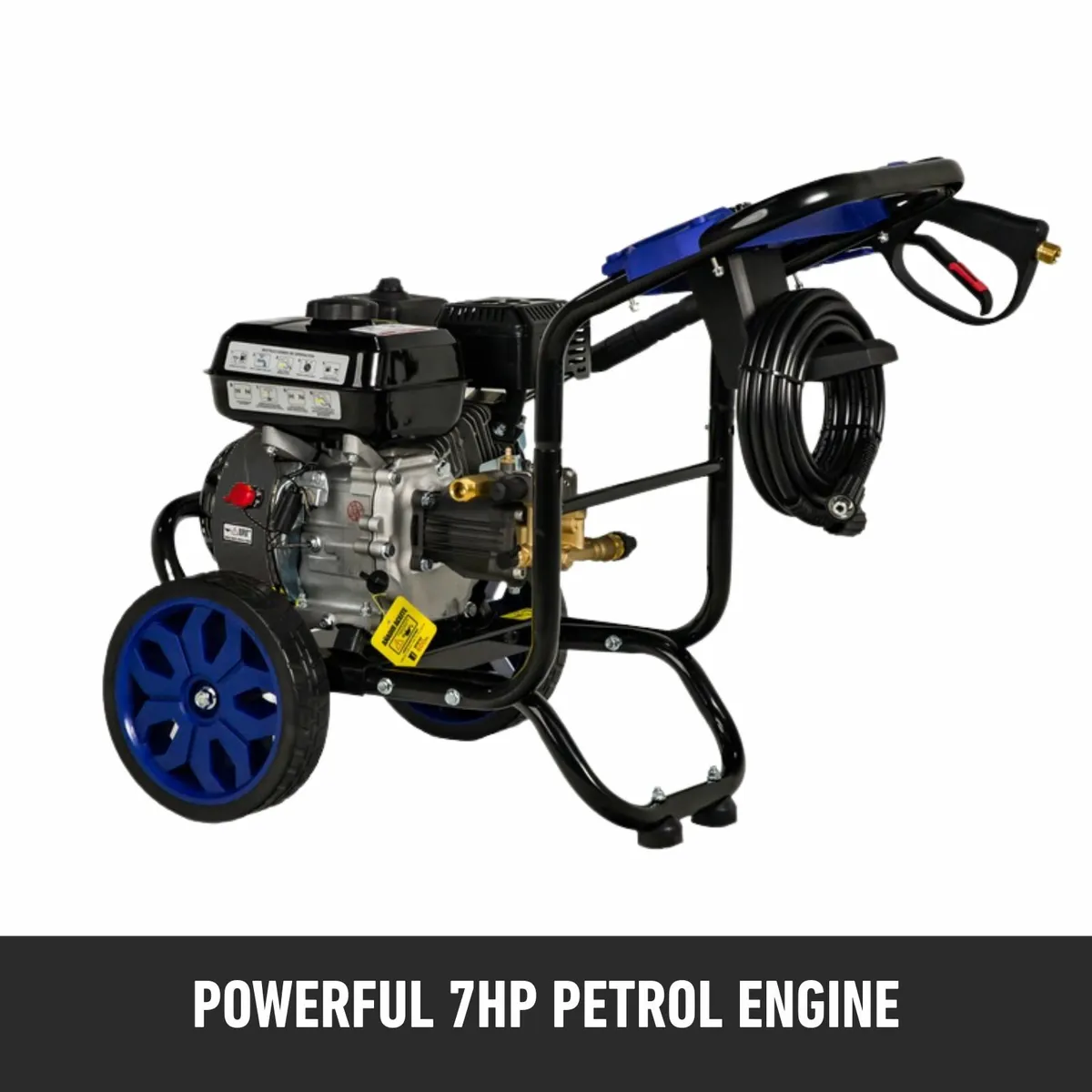 200 BAR Petrol Power Washer 10LPM Aluminium Pump - Image 4