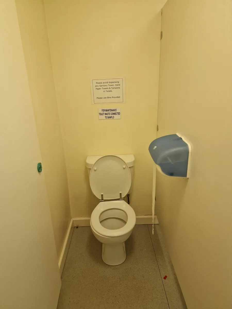 Toilet Cubicle's with Sanitaryware and Vanity - Image 3