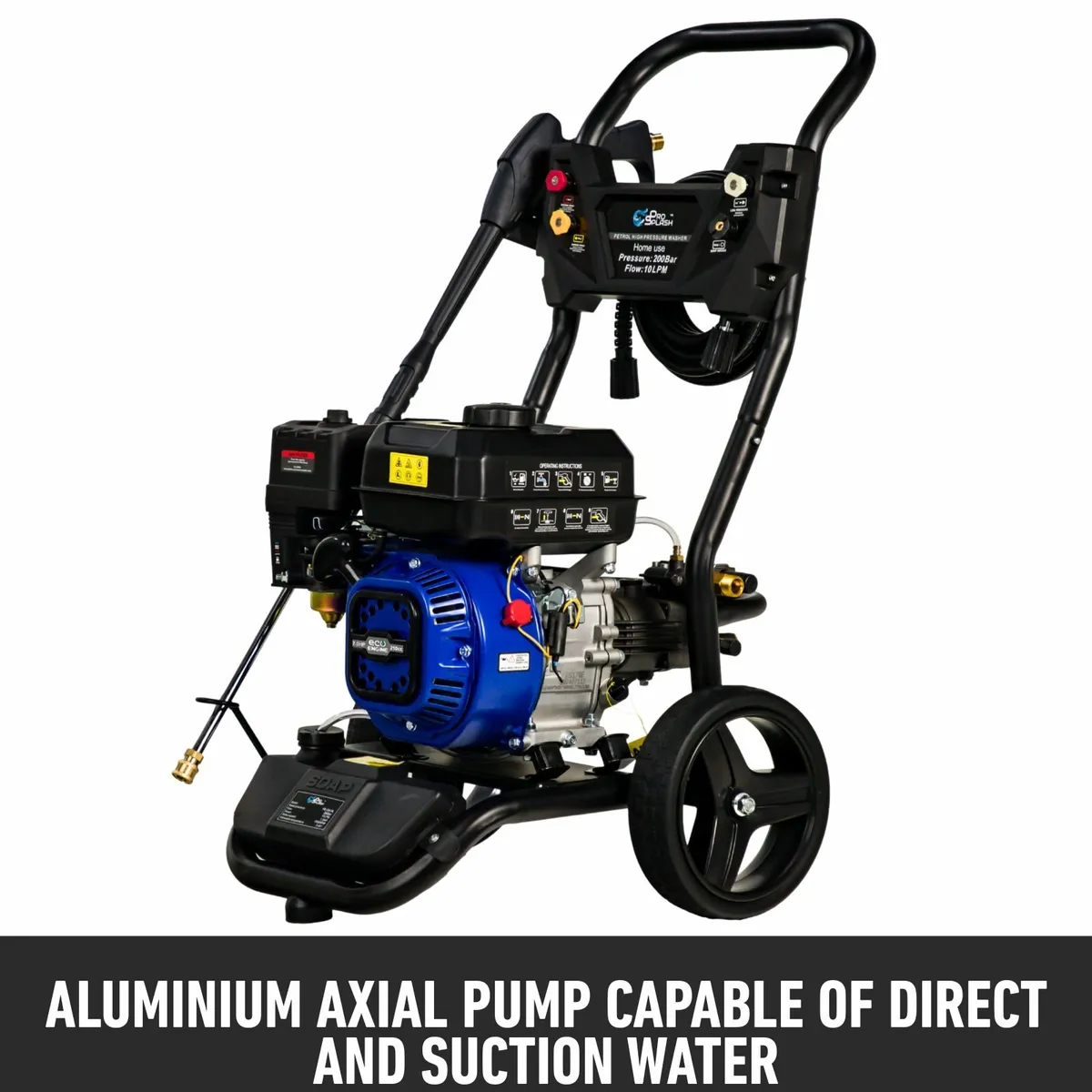 2900psi Petrol Pressure Washer 10LPM 7HP - Image 3
