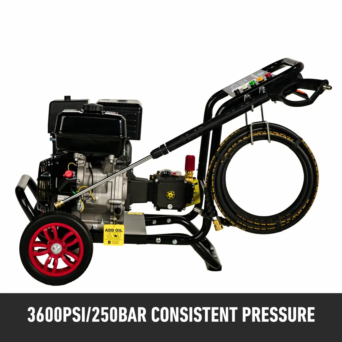 3600psi Petrol Pressure Washer 15LPM Brass Pump - Image 4
