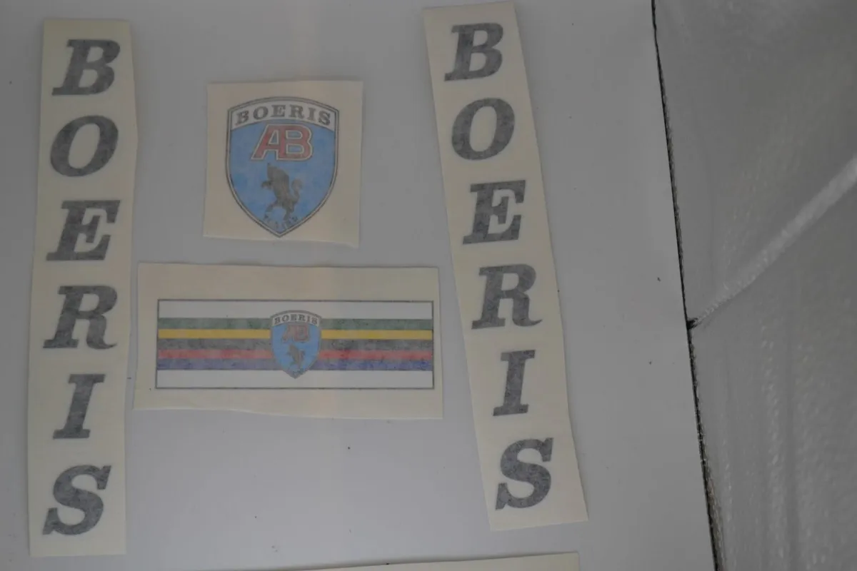 Boeris bicycle frame and parts - Image 2