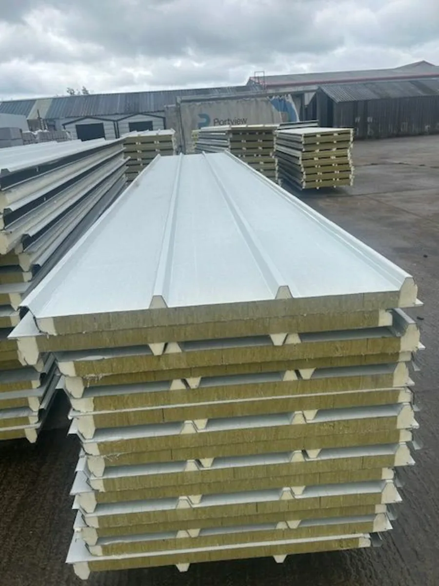 50mm Rockwool Sandwich Panel Roofing Sheets - Image 1