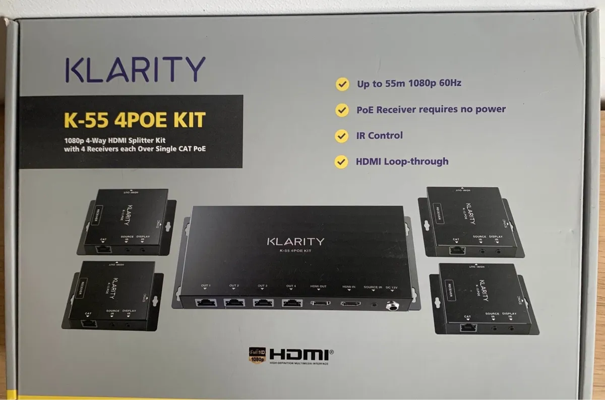 Klarity K-55-4POE-KIT - Image 2