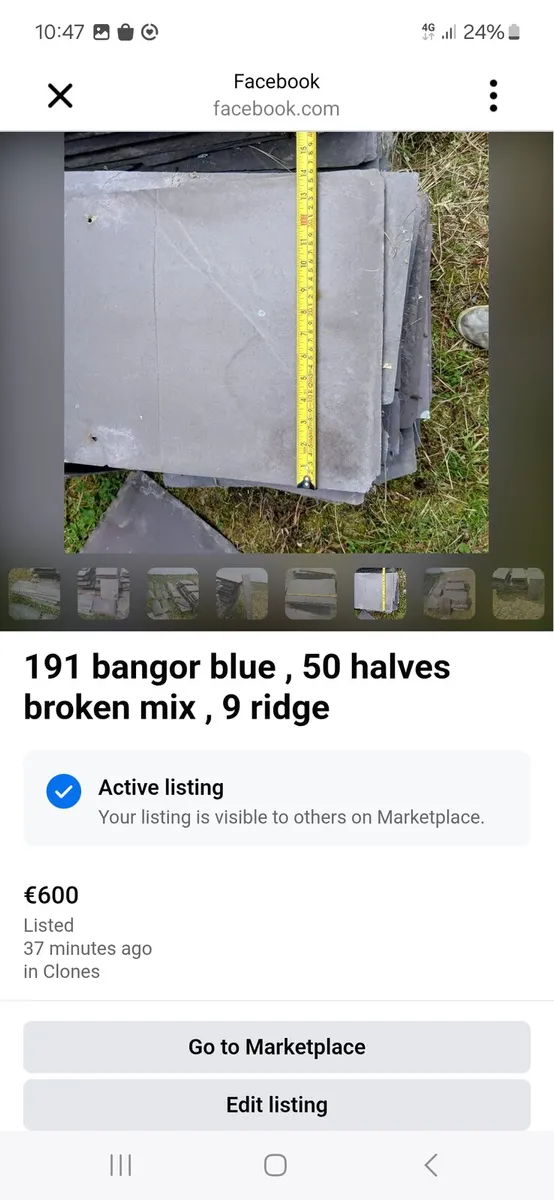 Bangor blue slates - Image 1