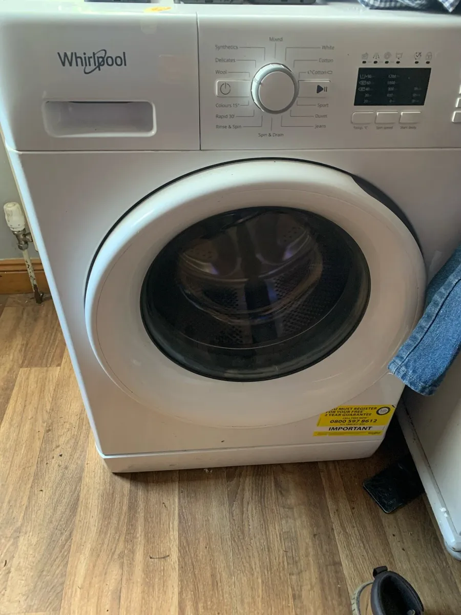 Whirlpool washing machine