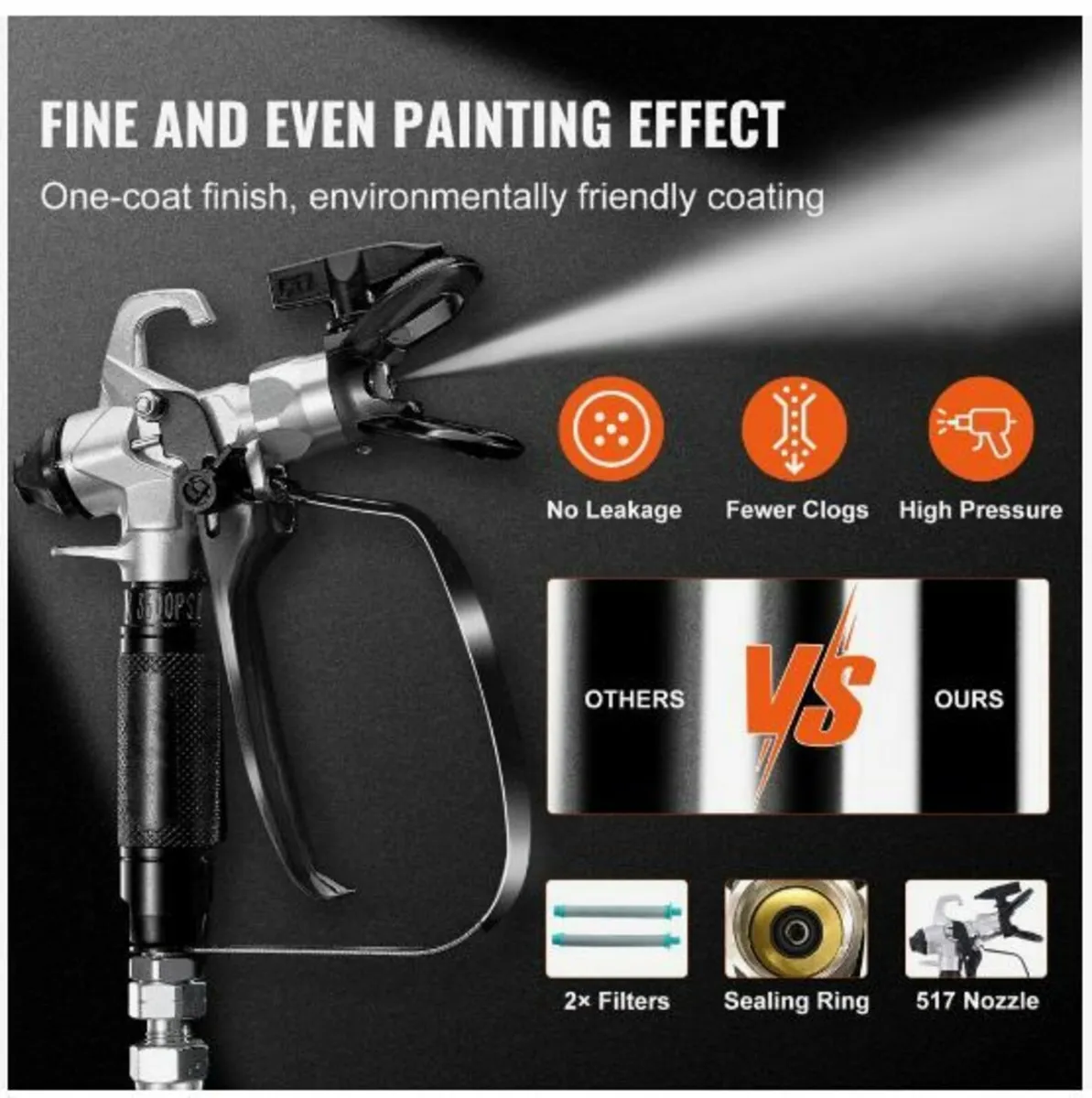 tand Airless Paint Sprayer, - Image 3