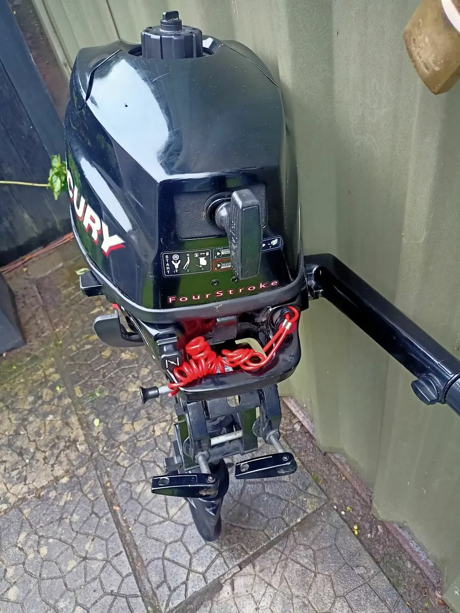 2.5HP 4 Stroke Mercury short shaft outboard engine - Image 4