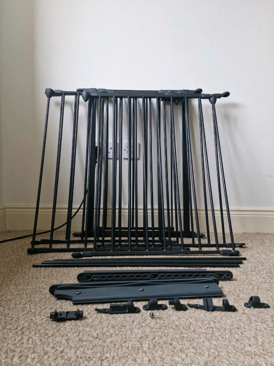 BabyDan safety barrier fire surround - Image 1