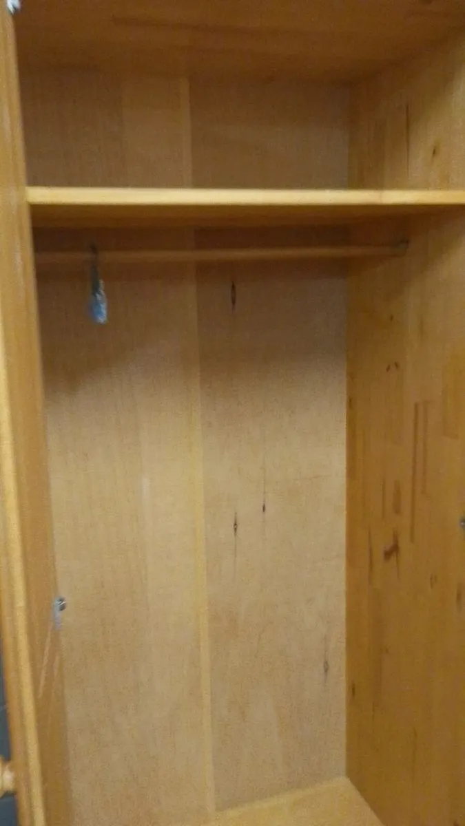 Modern Pine Treble Wardrobe - Image 3