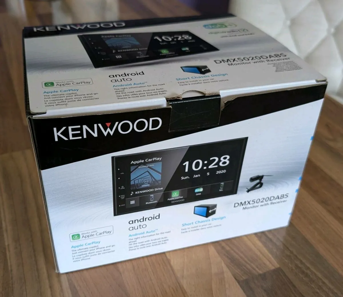 Kenwood Double Din Car Stereo - Postage Included - Image 1