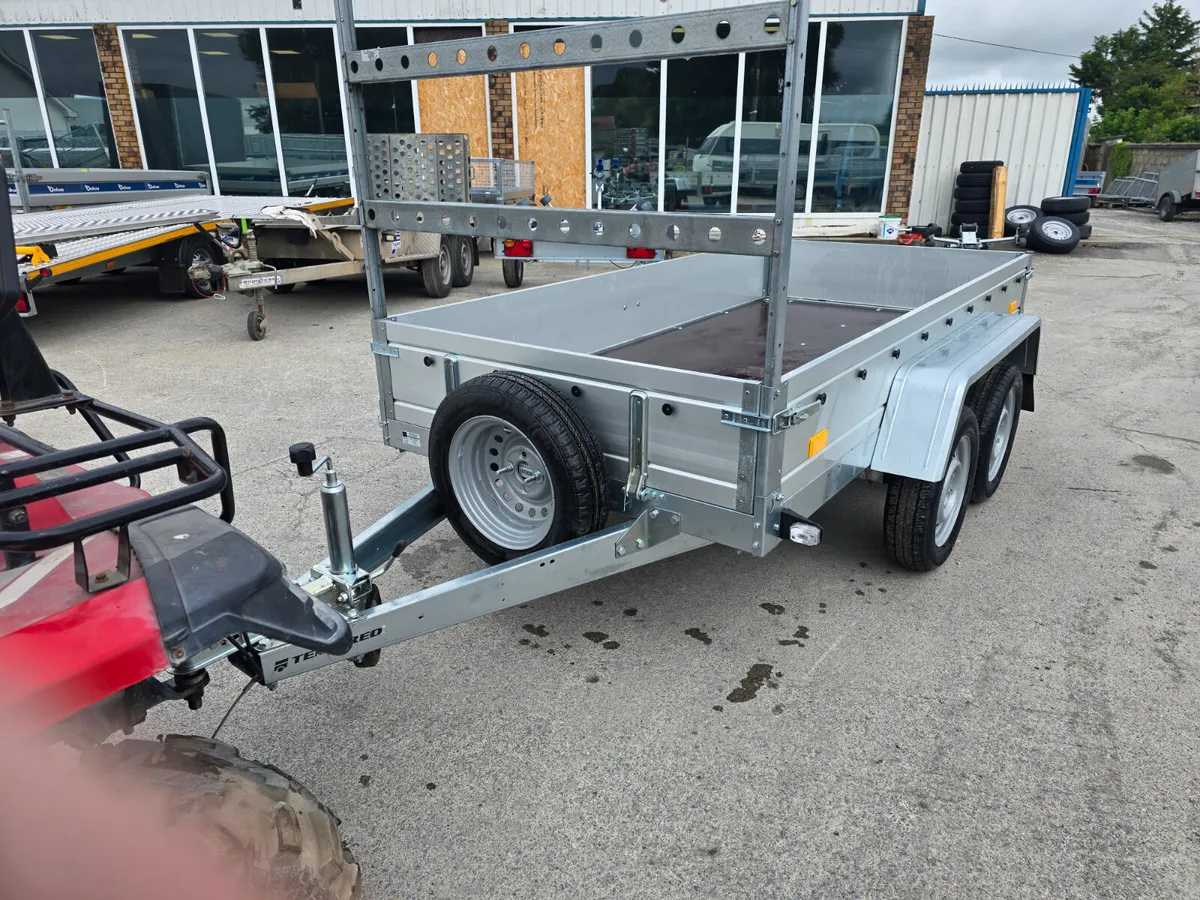 8x4 double axle trailer - Image 1