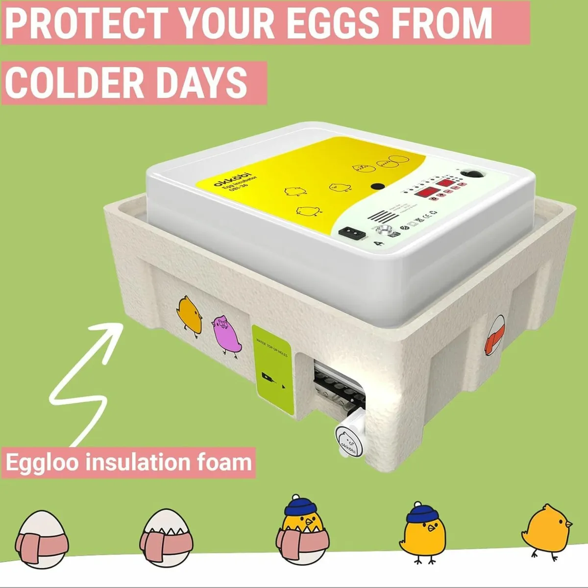 36 Egg Automatic Incubator with Temp Control - Image 3