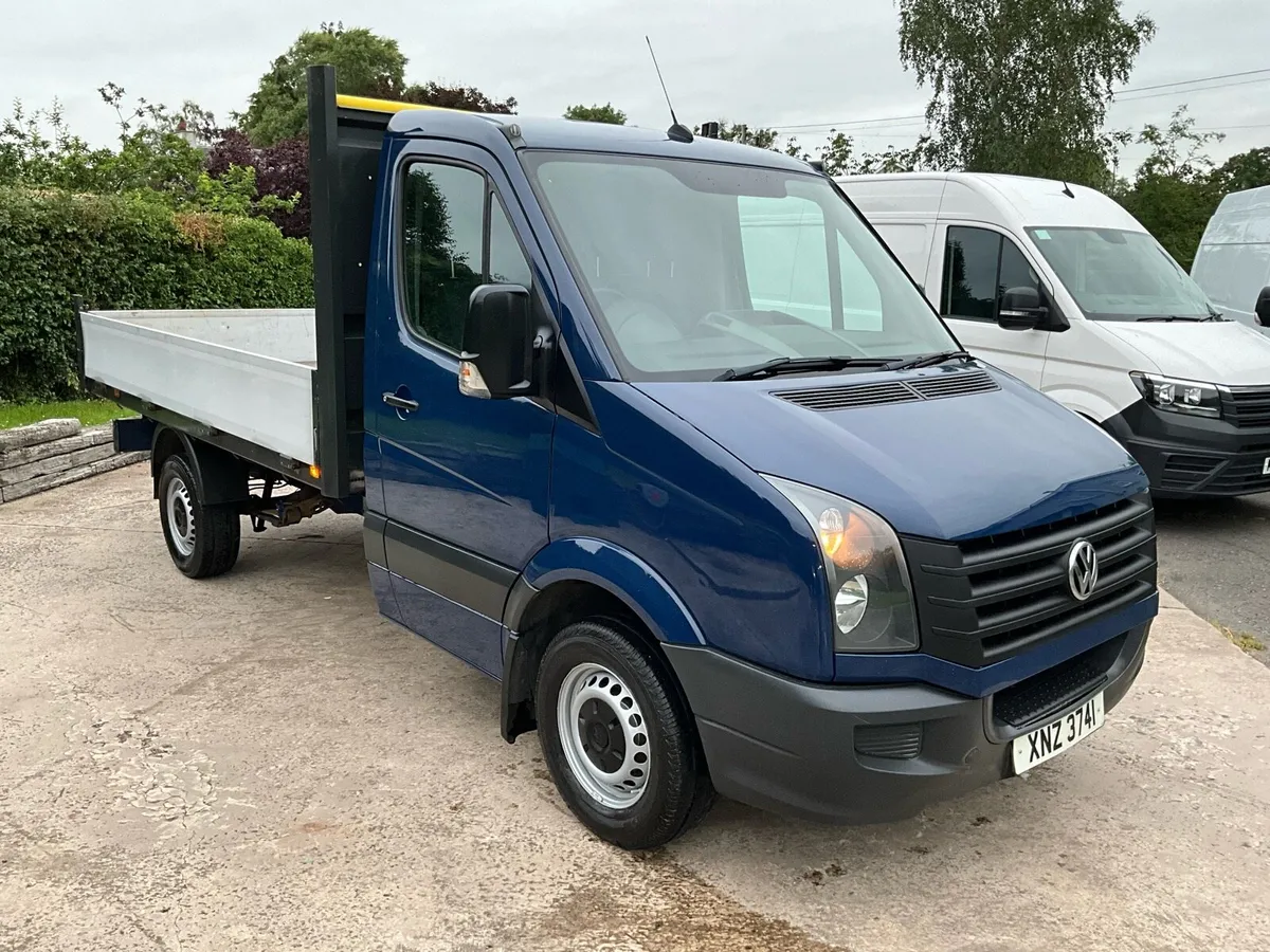 NI REG 2017 VW Crafter 2.0 Dropside - Image 1