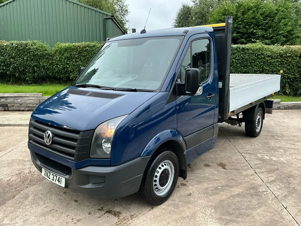 NI REG 2017 VW Crafter 2.0 Dropside - Image 2