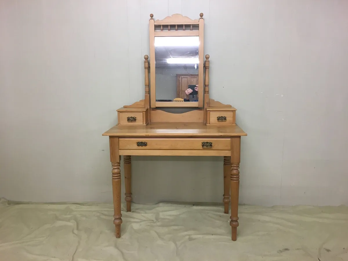 Vintage Pine Dressing Table - Image 1