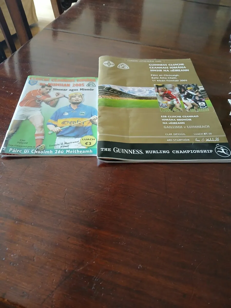 2 x gaa programme