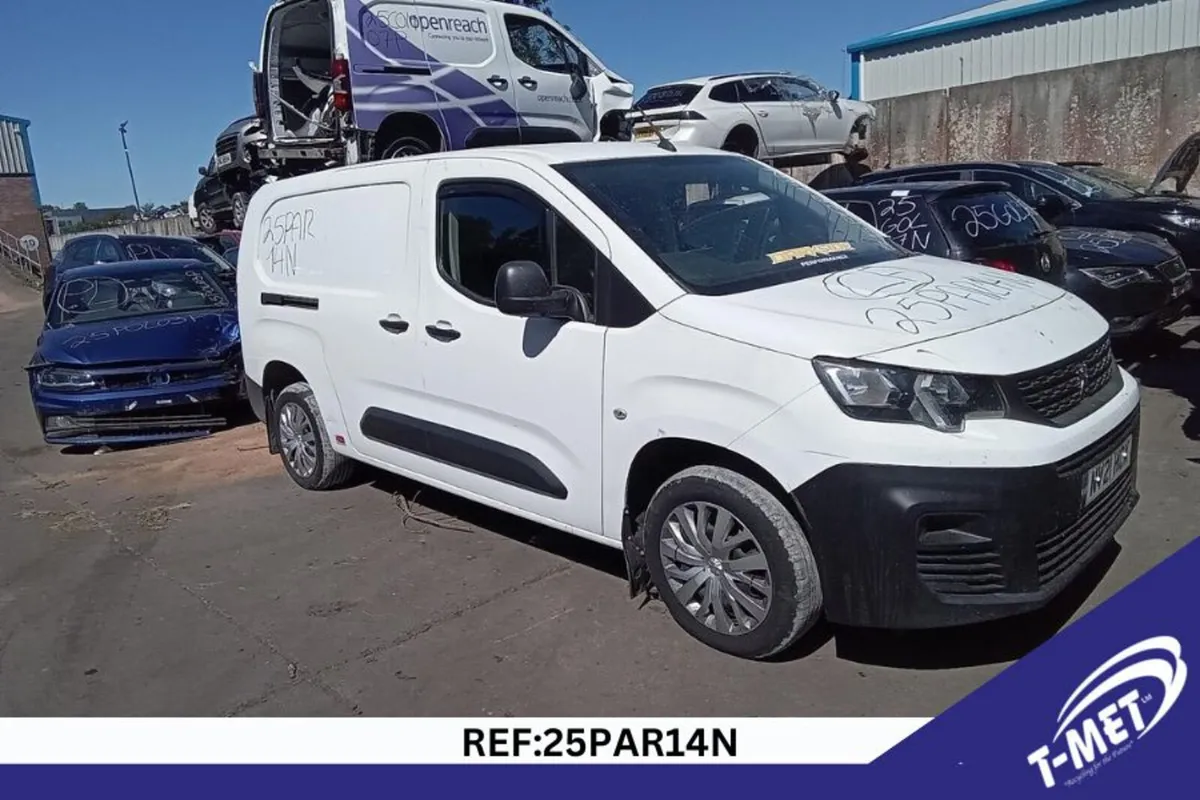 2021 PEUGEOT PARTNER BREAKING FOR PARTS - Image 1