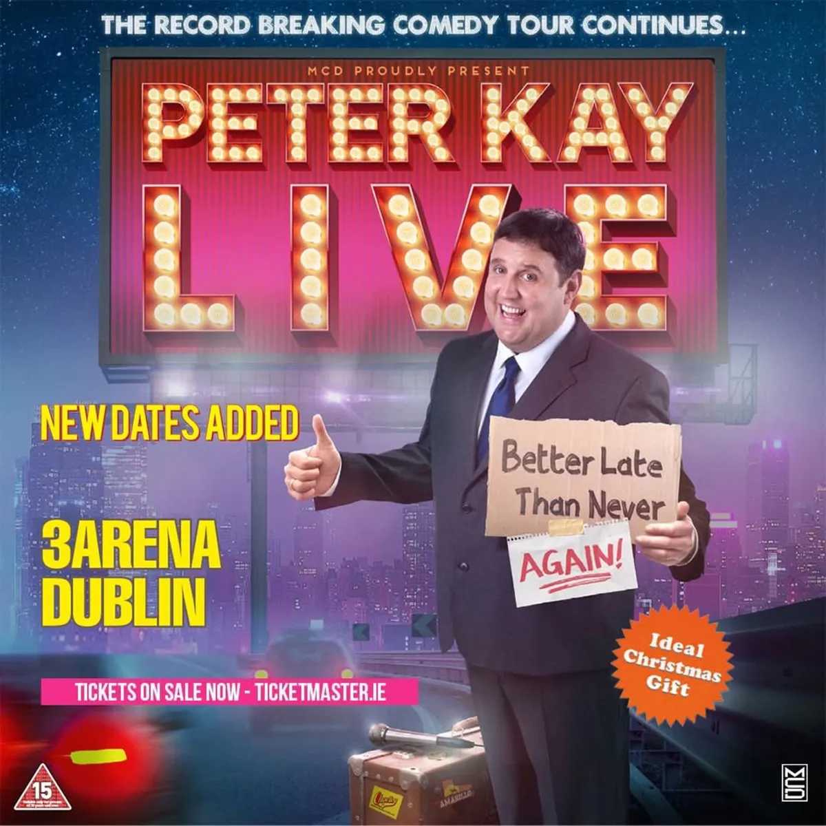 Peter Kay + Free Parking 10th July - Image 1