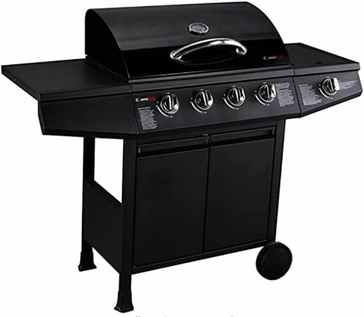 Garden Grill with 4+1 Gas Burners Outdoor Barbecue - Image 2