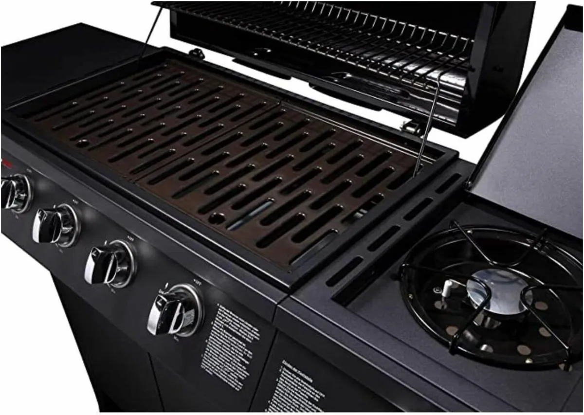 Garden Grill with 4+1 Gas Burners Outdoor Barbecue - Image 3