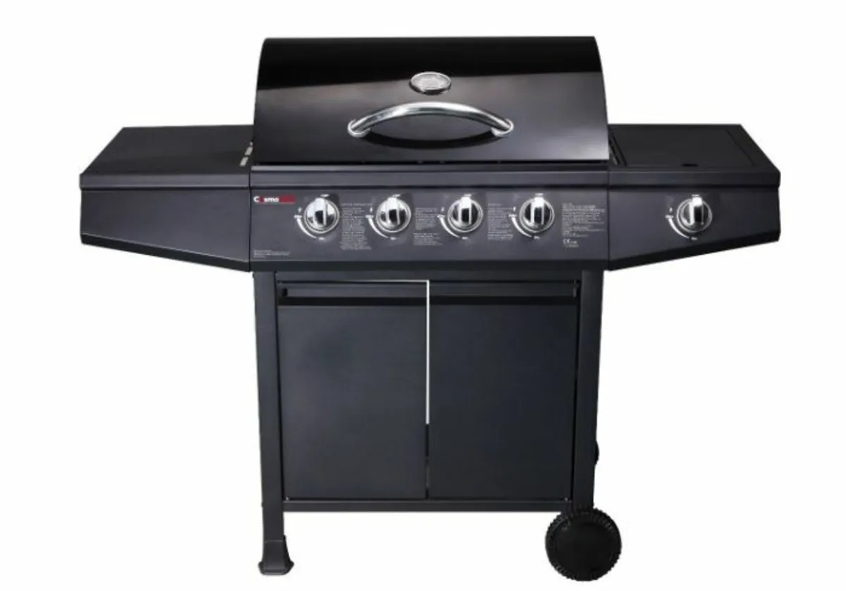 Garden Grill with 4+1 Gas Burners Outdoor Barbecue - Image 4