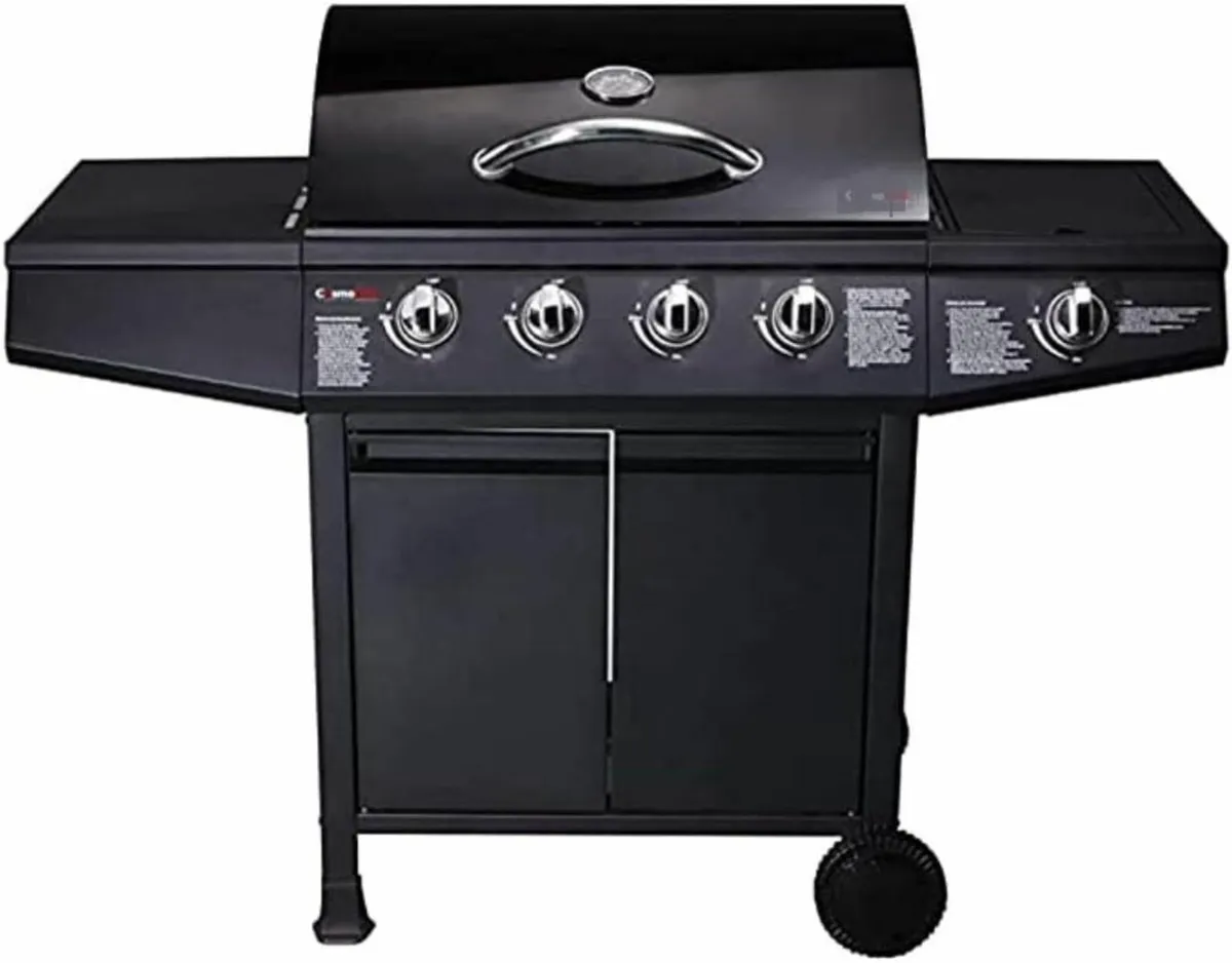 Garden Grill with 4+1 Gas Burners Outdoor Barbecue - Image 1