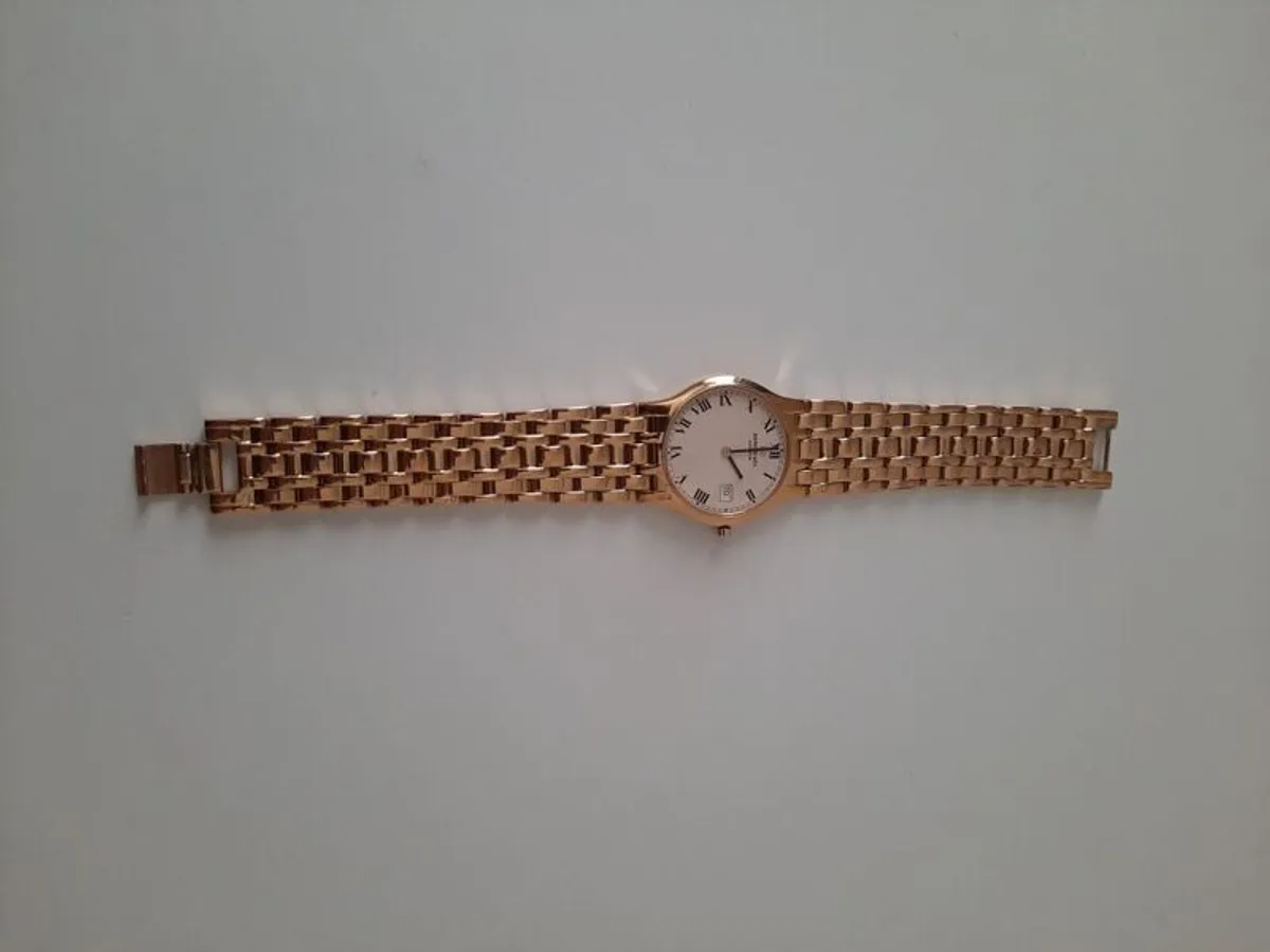 Gents Gold  Raymond Weil Toccata Watch - Image 3