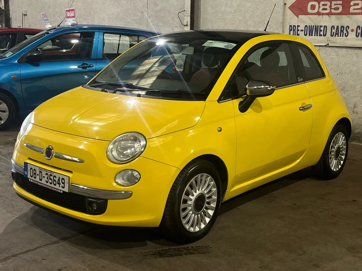 2008 Fiat 500 “Gucci edition” NCT passed Tax 105KM - Image 3