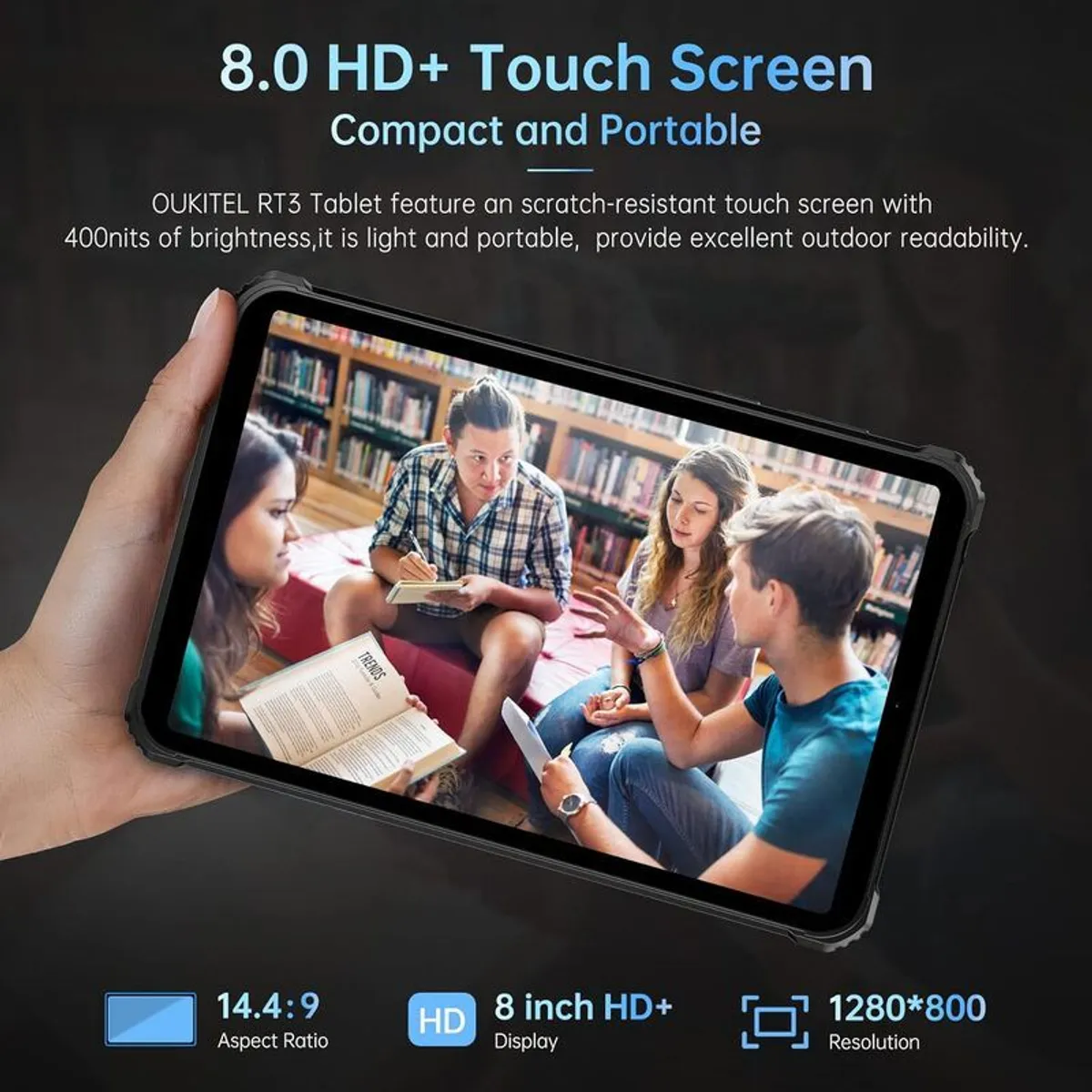 8 Inch Rugged Tablet - Image 1