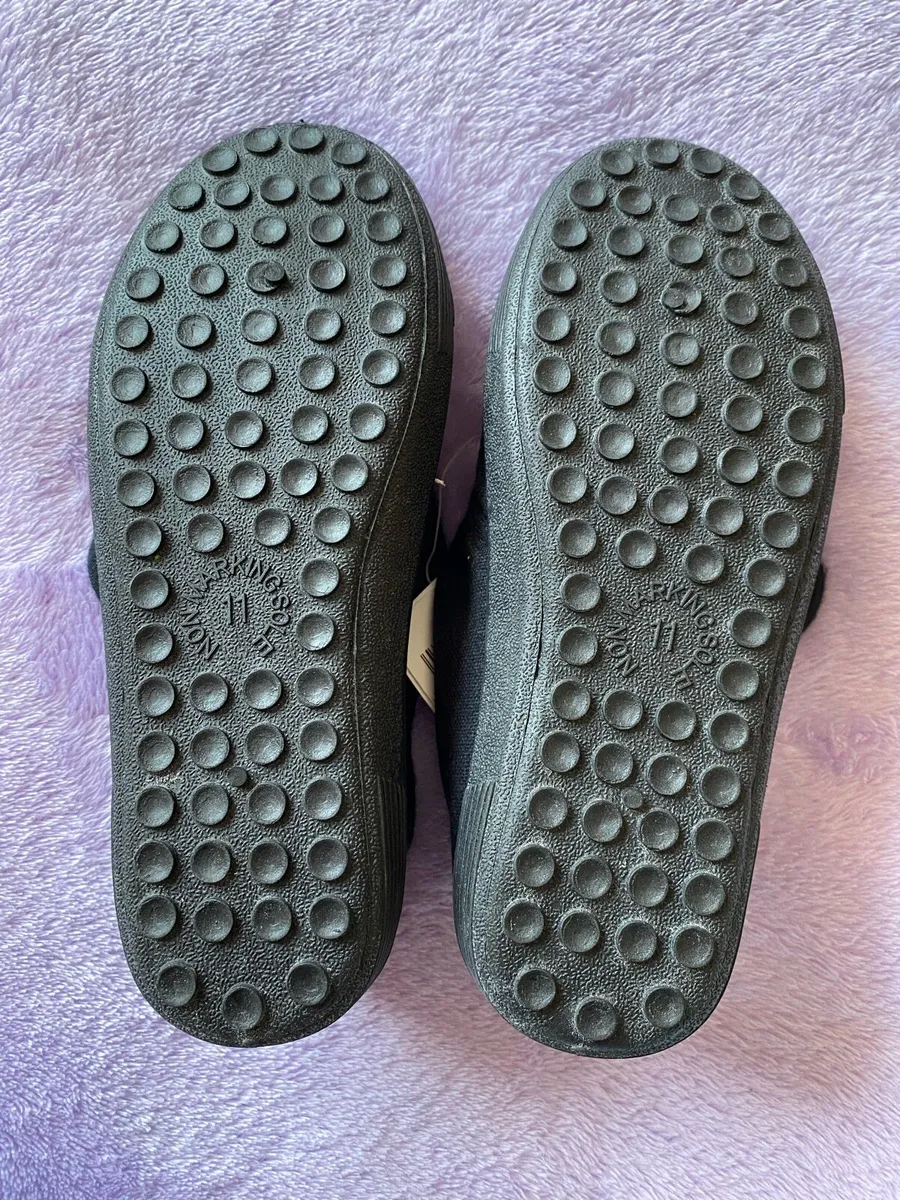 Brand New Black Plimsole Shoes/ School Shoes - Image 2