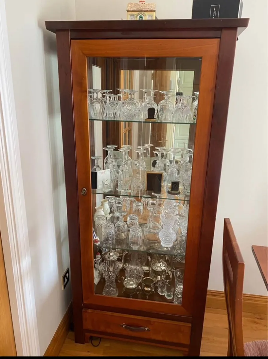 Dinning Room table and cabinet - Image 2