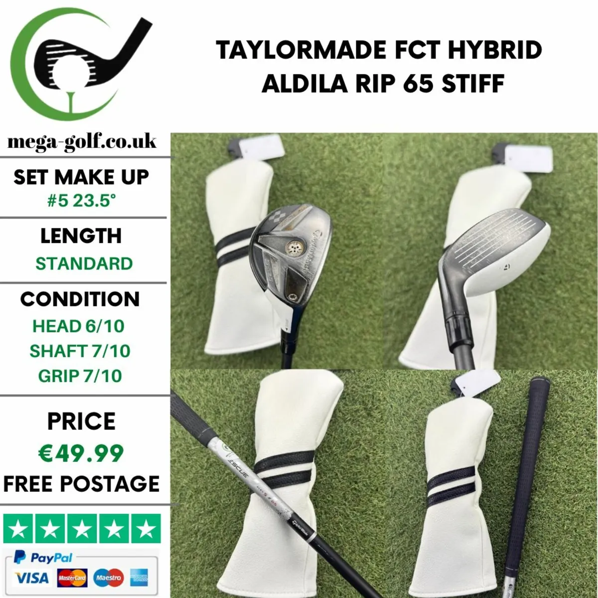 TAYLORMADE FCT HYBRID / #5 23.5° / STIFF - Image 1