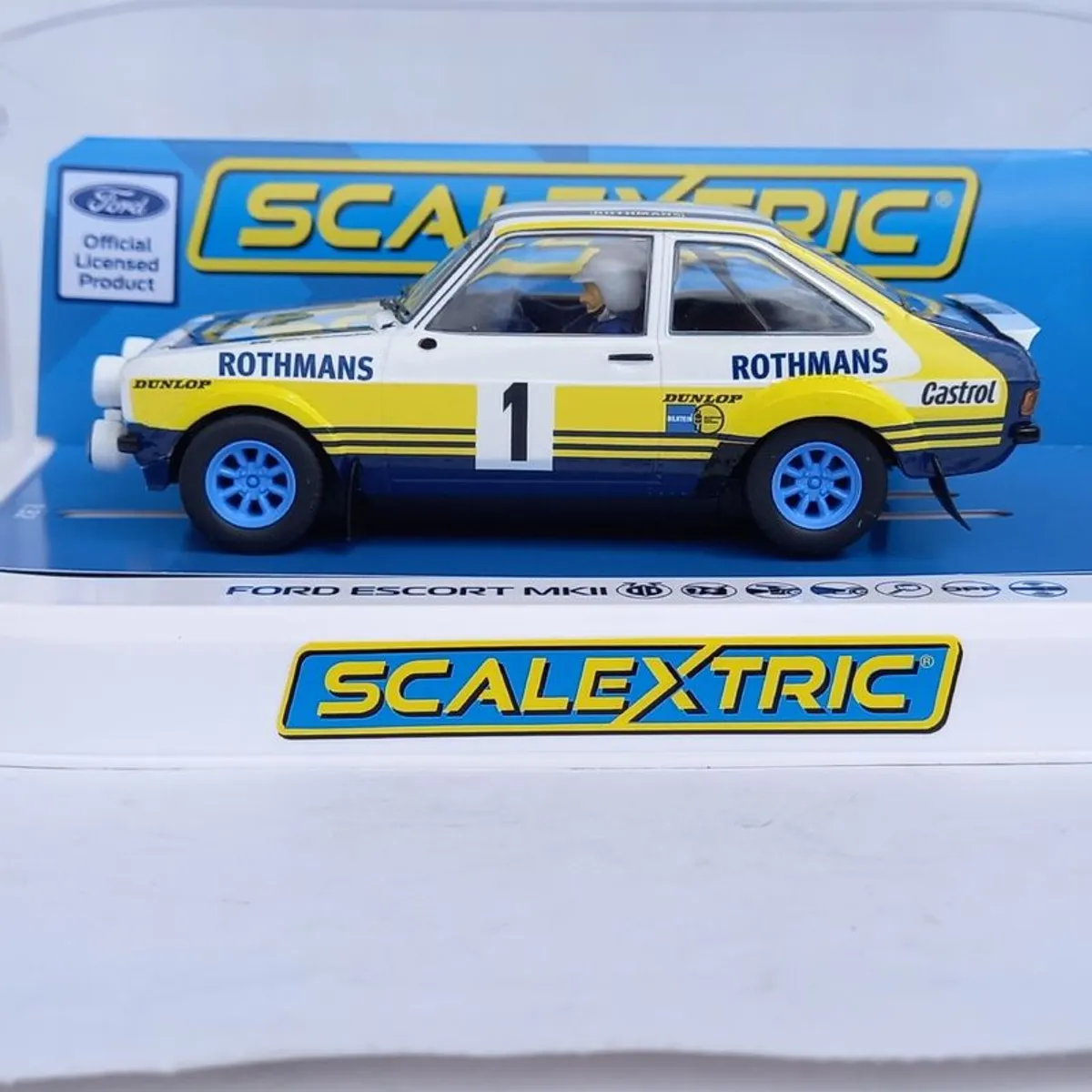 Scalextric Ford Escort MK2 -Acropolis Rally 1979 Slot car ( classic touring wrc rally ) - Image 3