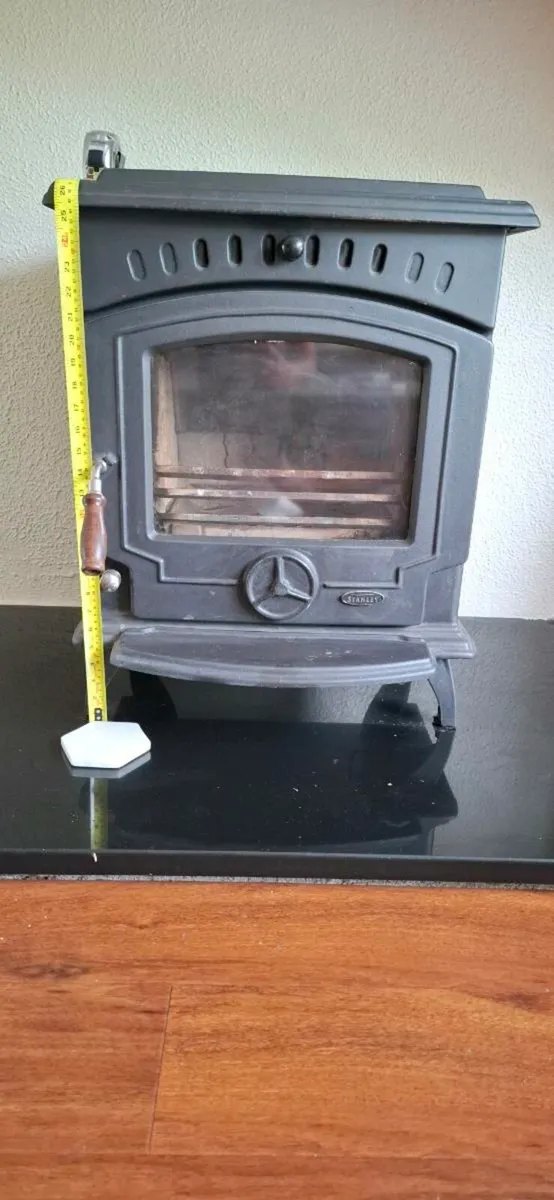 Stanley Solid fuel stove..like new..H-27-W22-D17" - Image 2