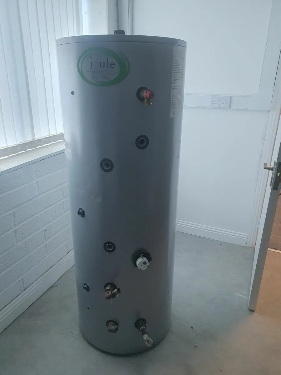 Joule 300L  twin coil stainless steel cylinder - Image 2