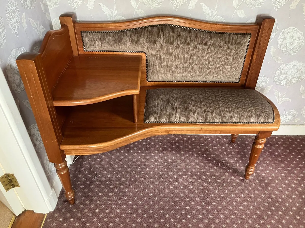 Telephone seat and table - Image 1