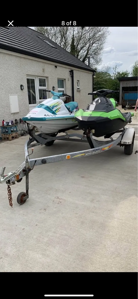 Double jetski trailer - Image 2