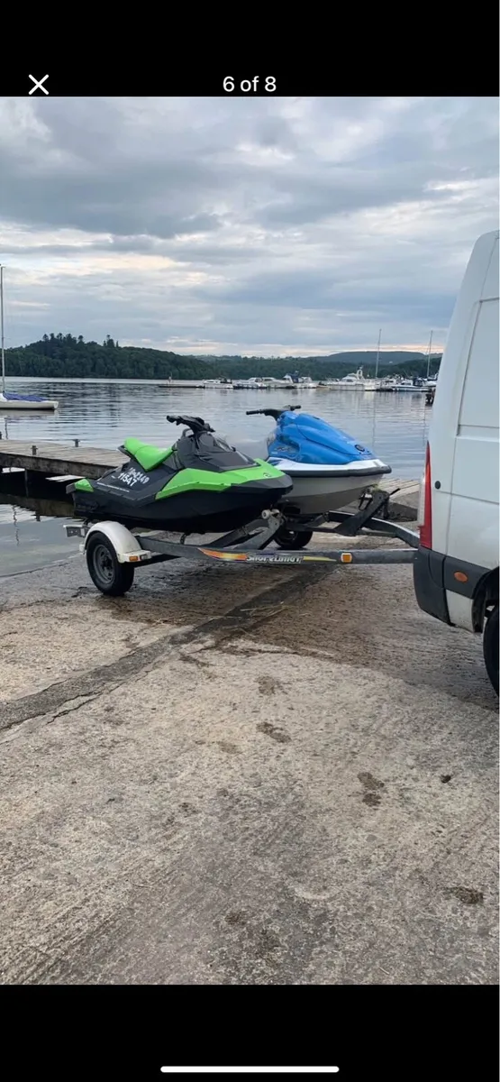 Double jetski trailer - Image 3