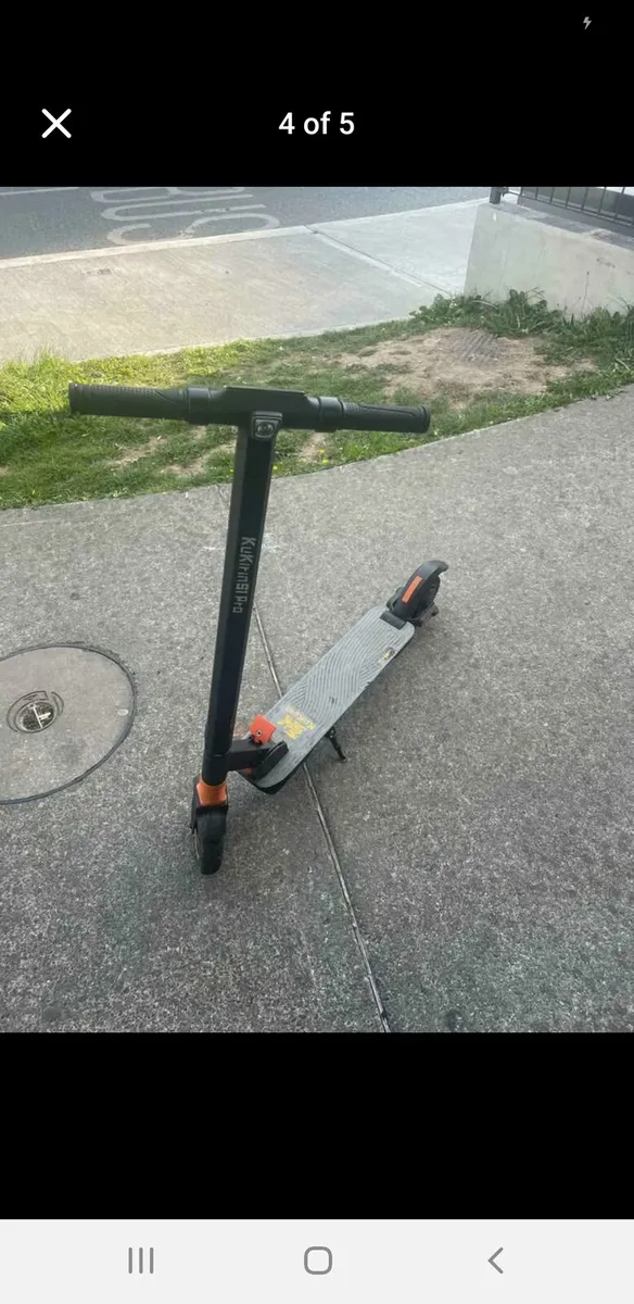 Kukirin s1 pro Electric scooter with a charger - Image 1