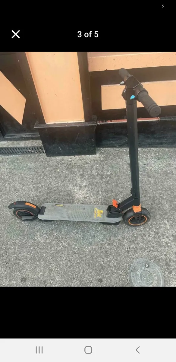 Kukirin s1 pro Electric scooter with a charger - Image 2