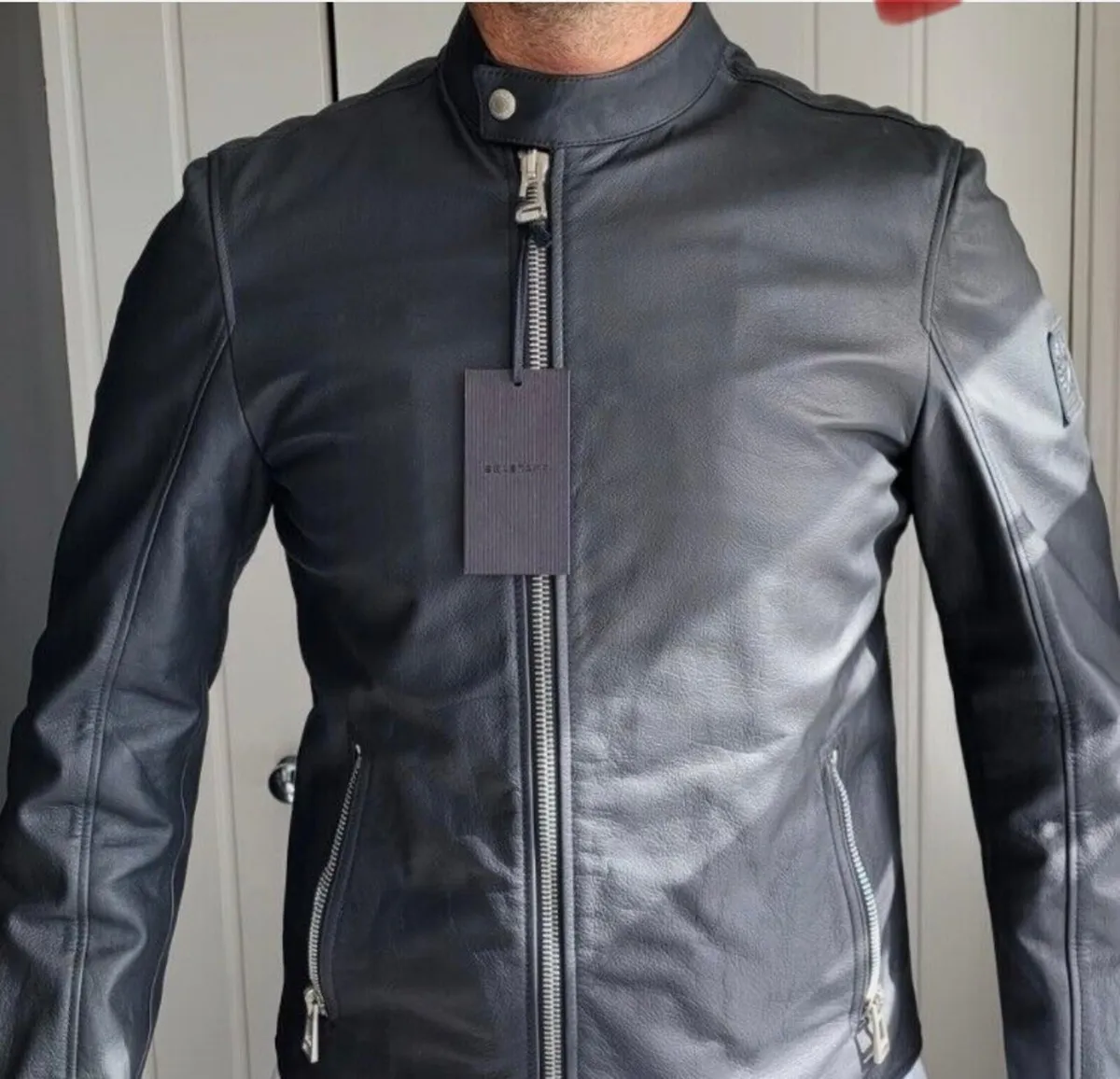 Belstaff Leather Jacket - Image 1