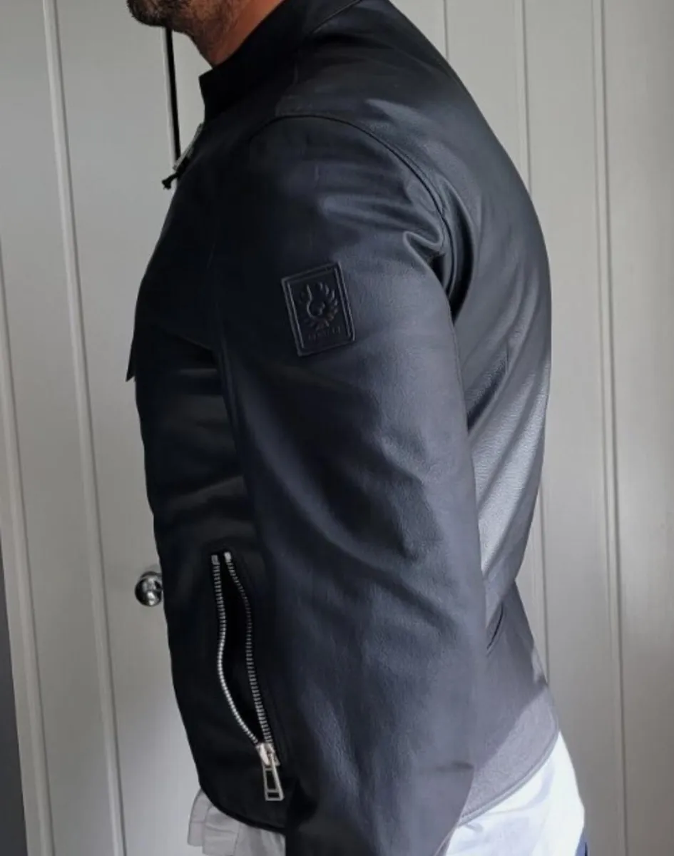 Belstaff Leather Jacket - Image 3