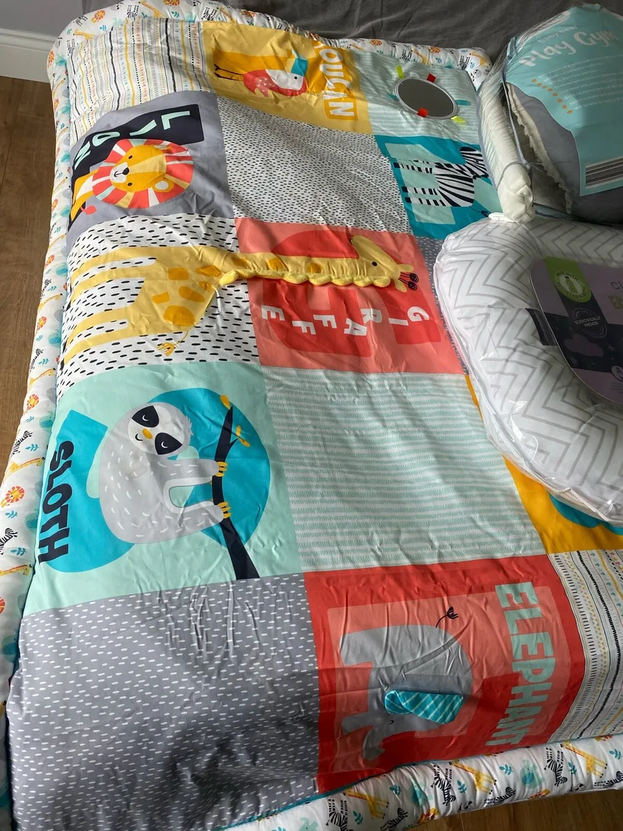 Baby Gym/Play Mat/Clevamama Nest - Image 3