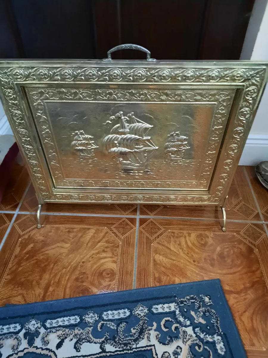 Vintage firescreen - Image 1
