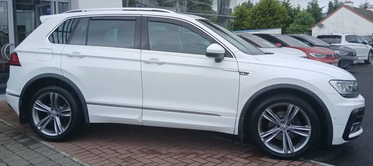 Volkswagen Tiguan R-line 2.0 TDI 150HP  rear View - Image 2