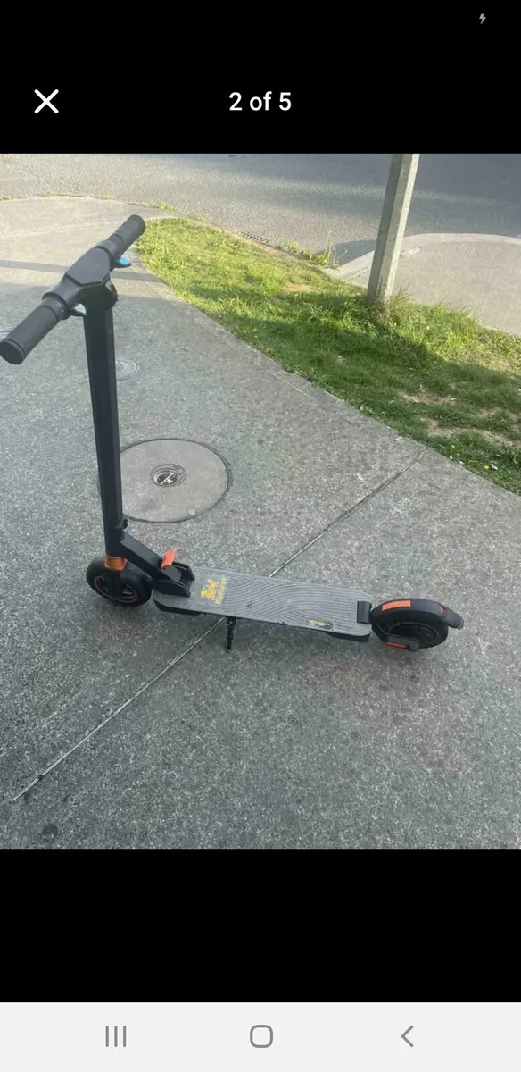 Kukirin s1 pro Electric scooter with a charger - Image 3